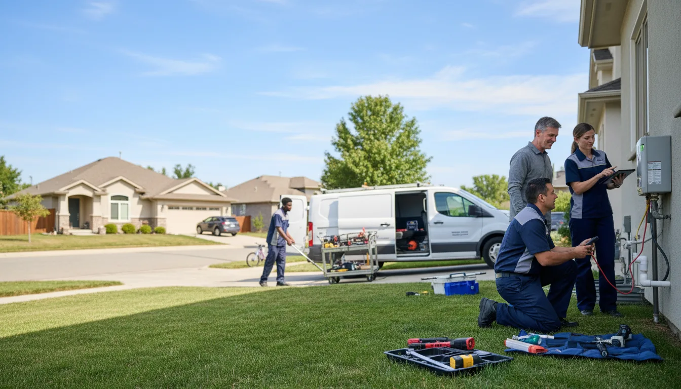 Tankless water heater service in Thurman, IA